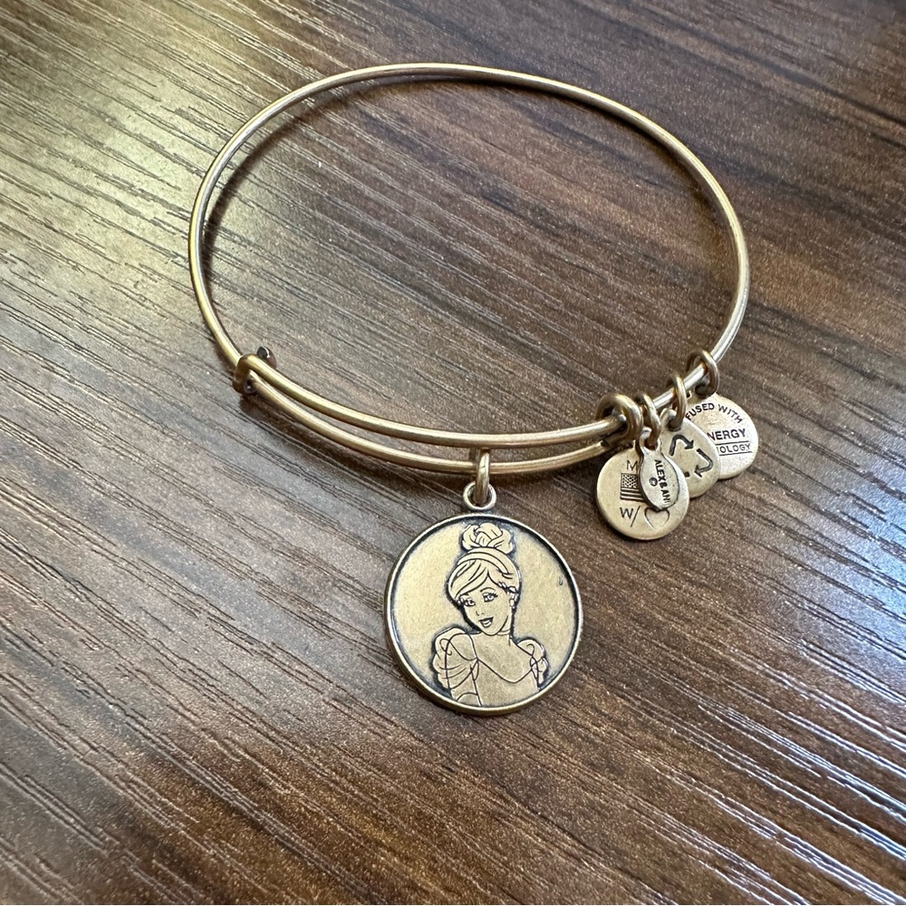Alex and Ani Disney Cinderella Bracelet Gold